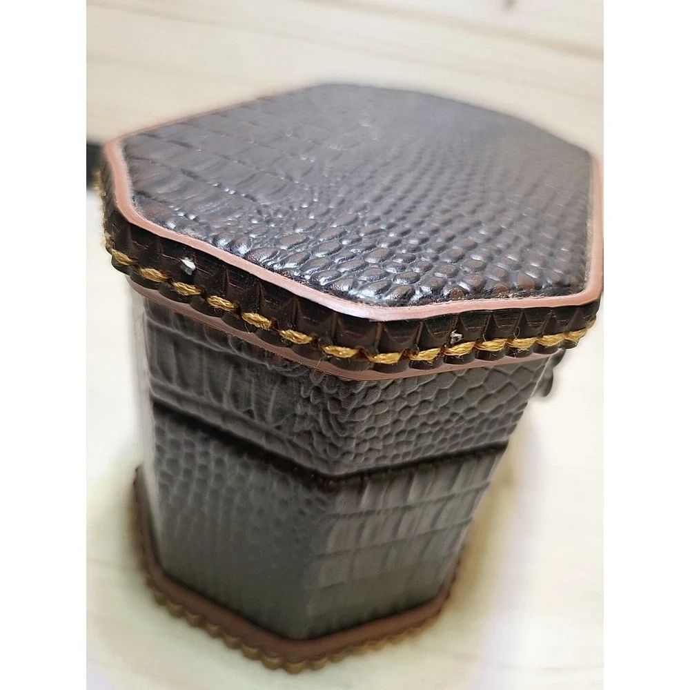 Vintage Trinket Box Small Wooden Treasure Chest‎ Storage Jewelry Necklace Box